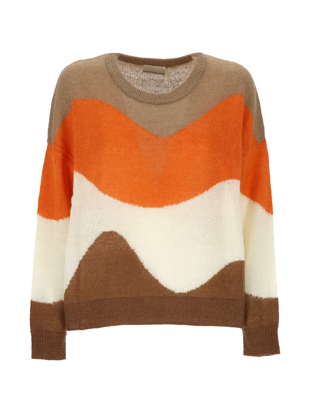 Pennyblack wave-pattern sweater