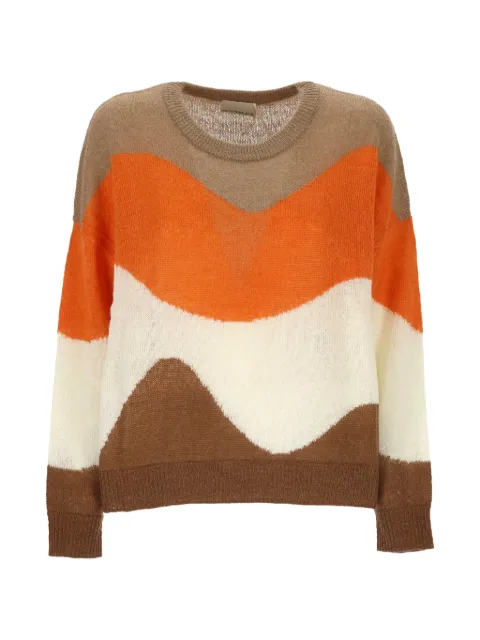 Pennyblack wave-pattern sweater