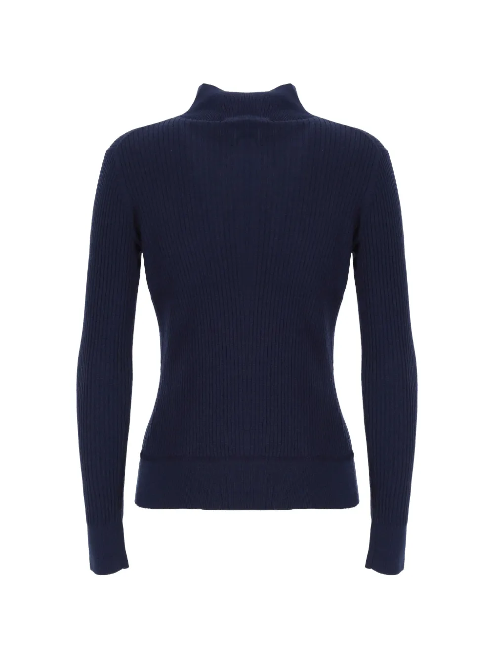 rag & bone Lucy ribgebreide button-down trui Blauw