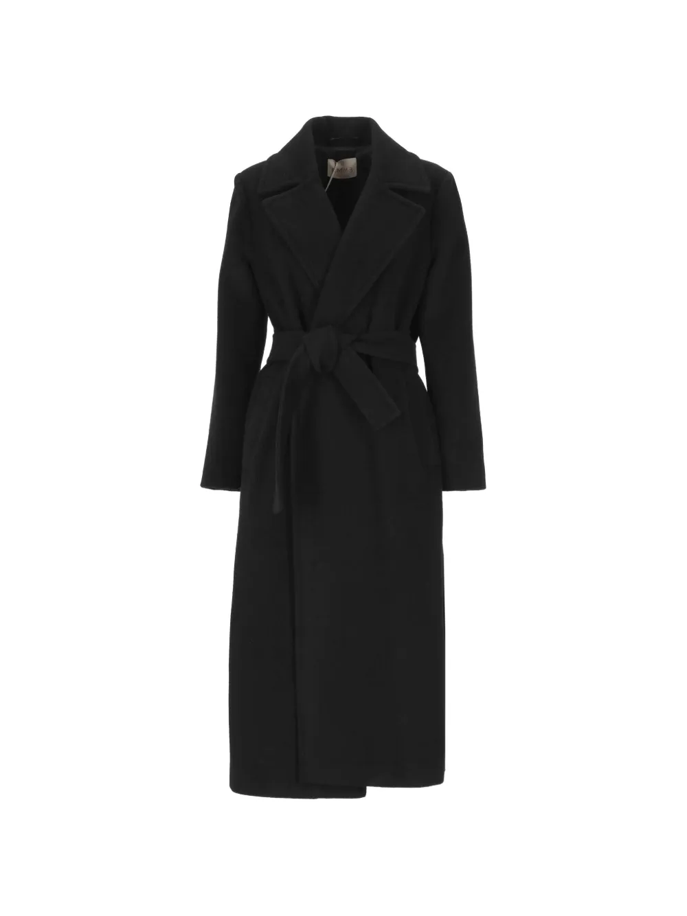 Marella belted notch-lapels coat