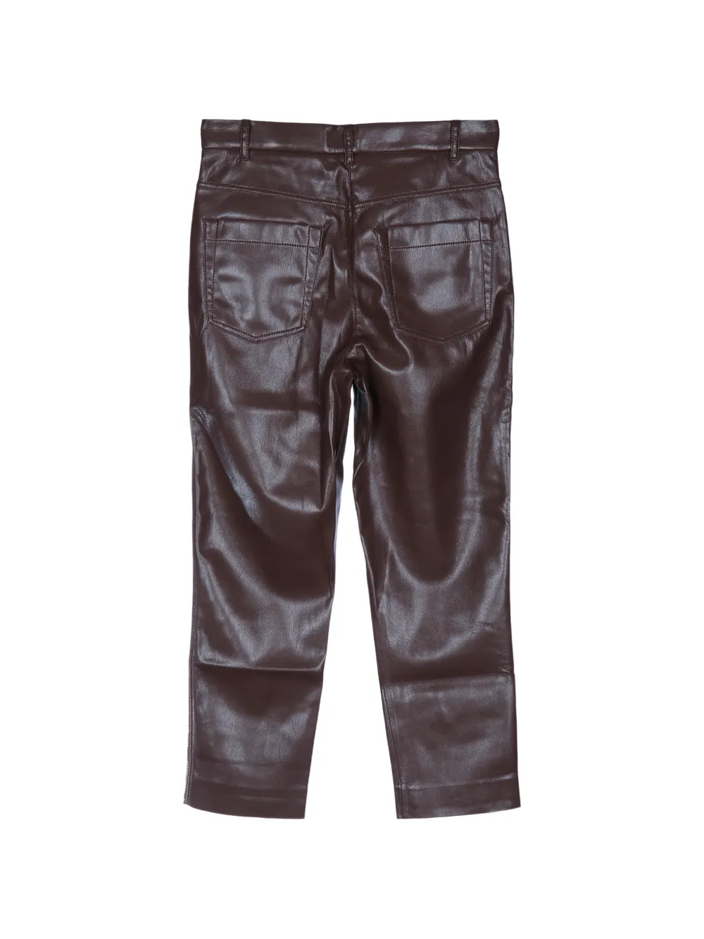THE ANDAMANE Axelle slim-fit capri trousers Bruin