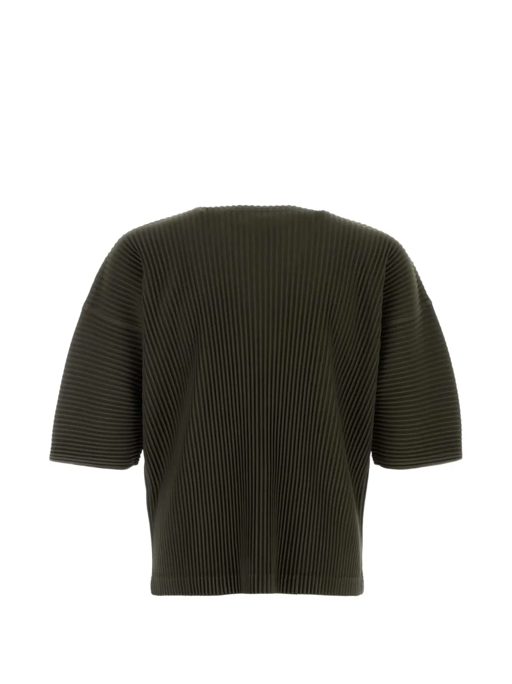 Homme Plissé Issey Miyake pleated T-shirt Bruin