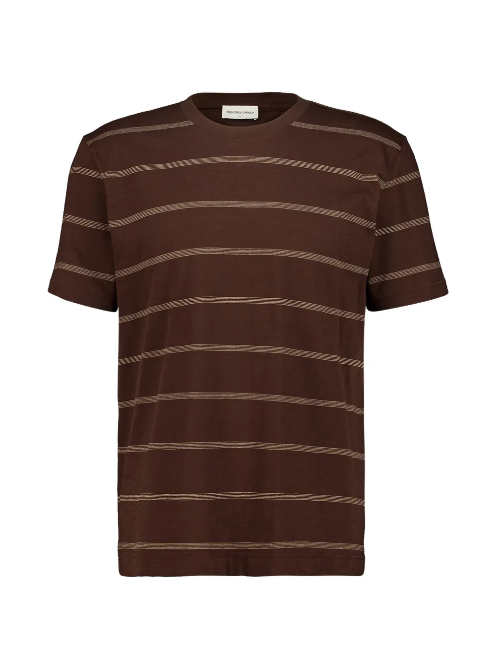 Frescobol Carioca Dinis striped slub T-shirt