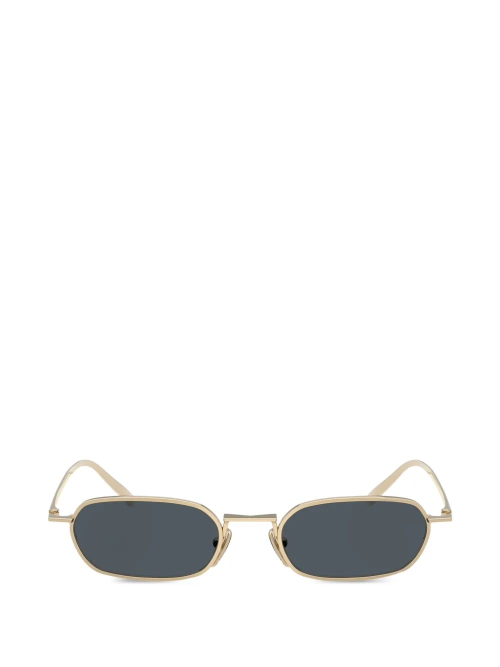 Prada Eyewear Sonnenbrille mit Nasenpads - Gold