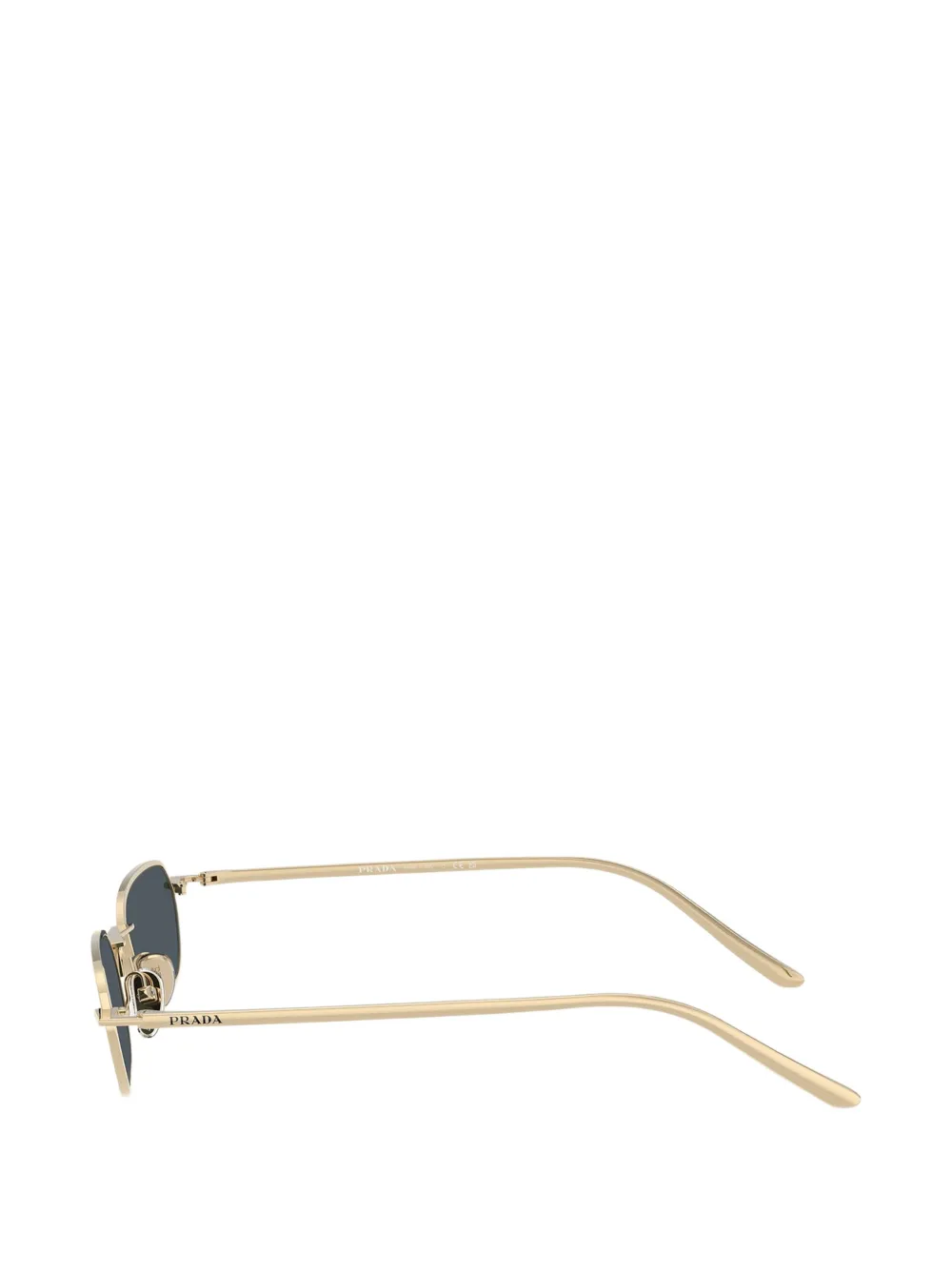 Prada Eyewear Zonnebril met neuspads Goud