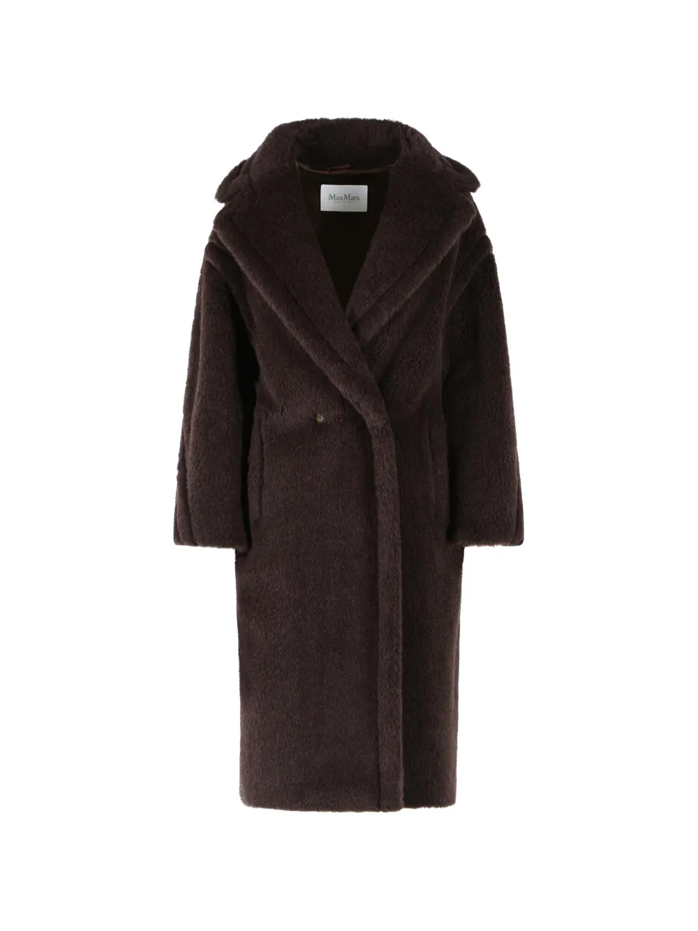 Max Mara Tedgirl double-breasted coat - Marrone