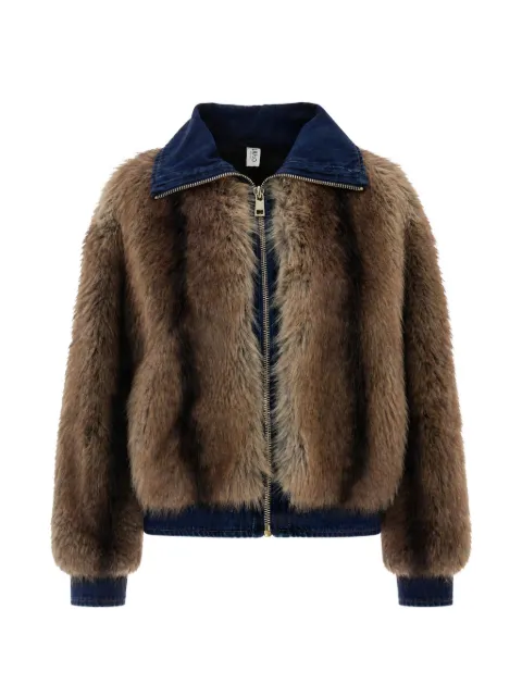 LIU JO faux-fur jacket