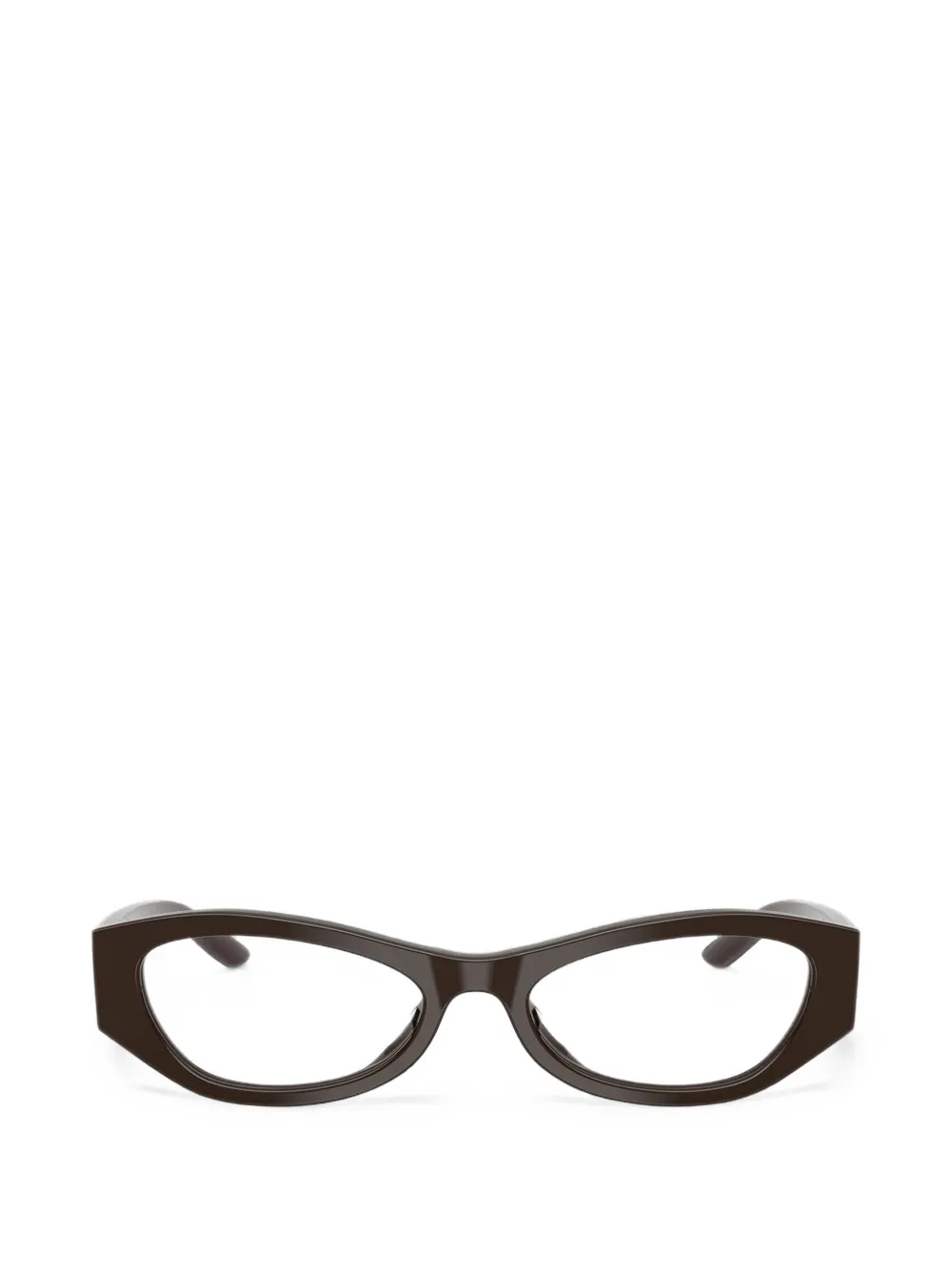 Prada Eyewear Bril met cat-eye montuur Bruin