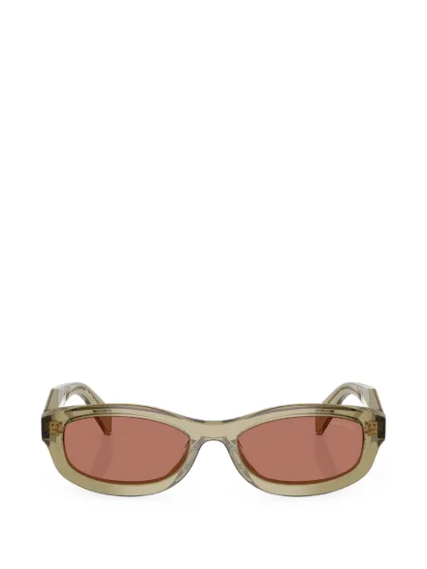 Prada Eyewear lunettes de soleil à monture ovale