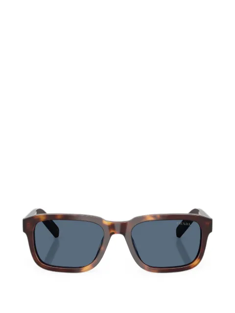 Prada Eyewear tortoise-shell rectangle-frame sunglasses