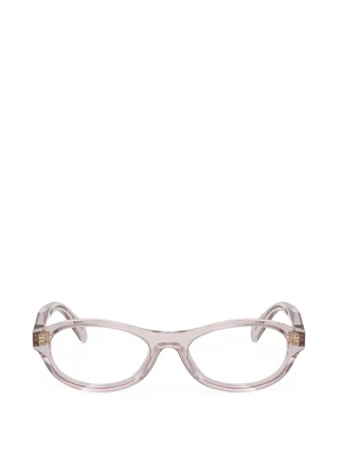 Prada Eyewear lunettes de vue à monture ovale