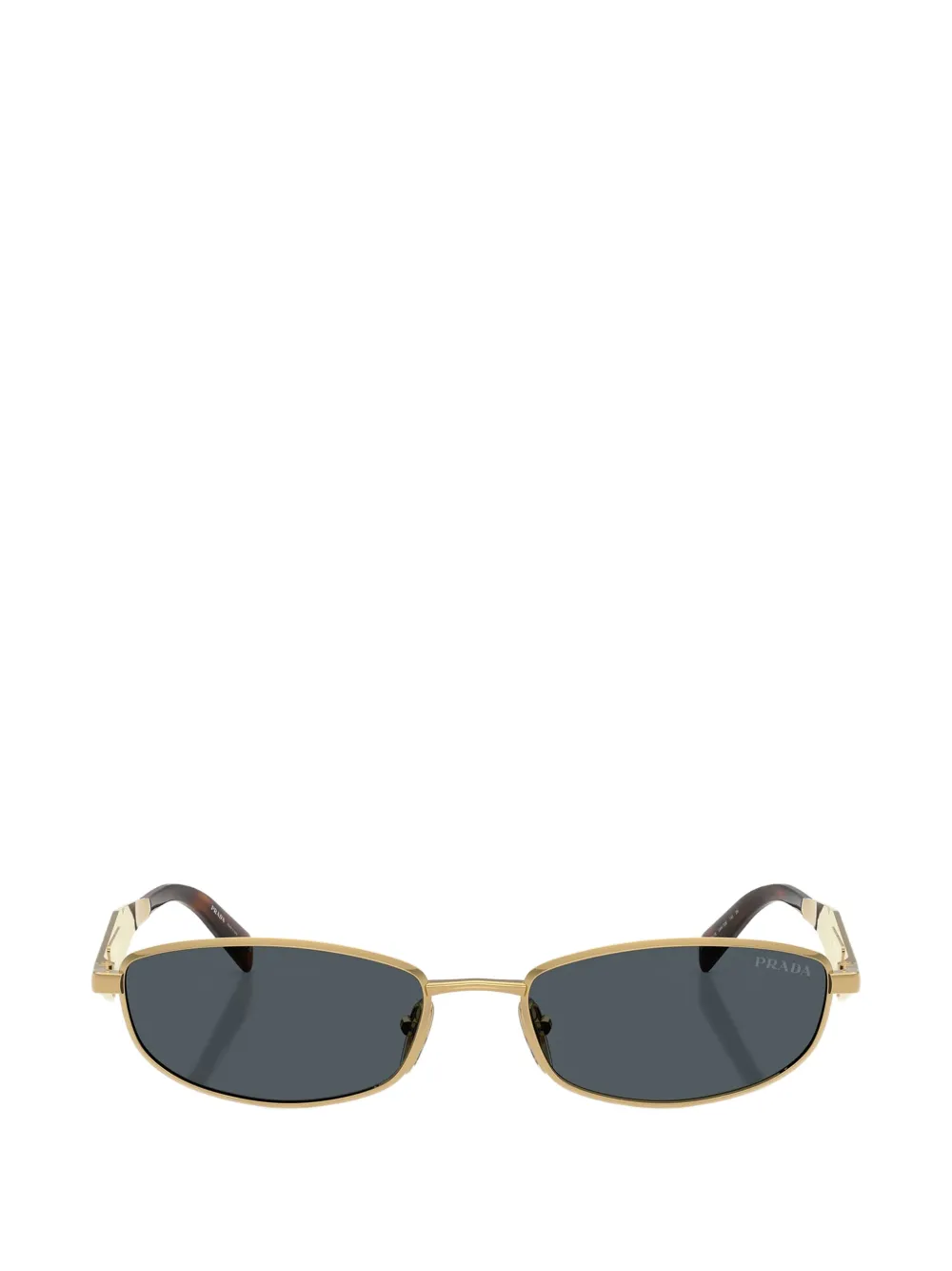 Prada Eyewear Zonnebril met logo Goud