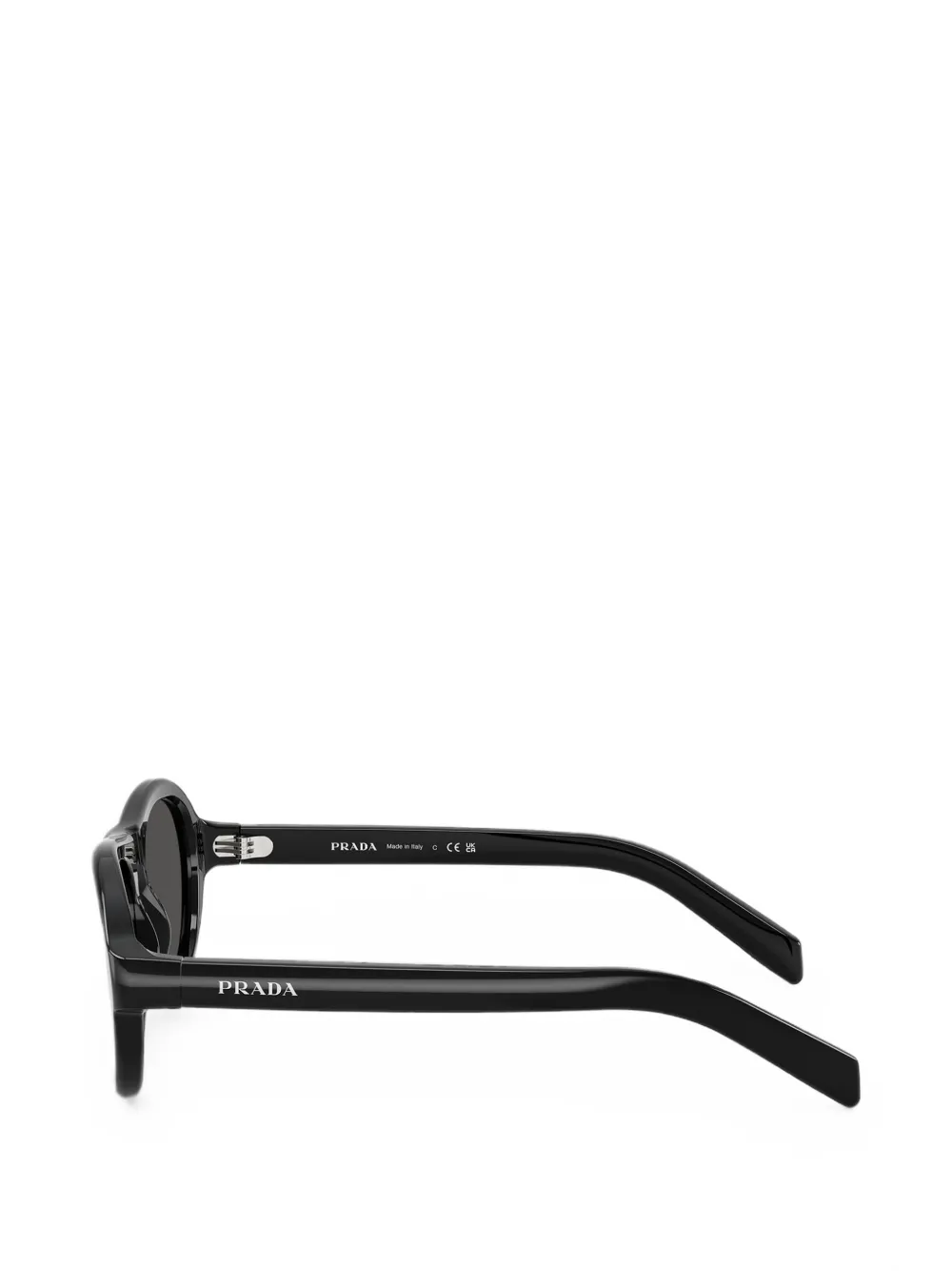 Prada Eyewear Zonnebril met piloten montuur Zwart