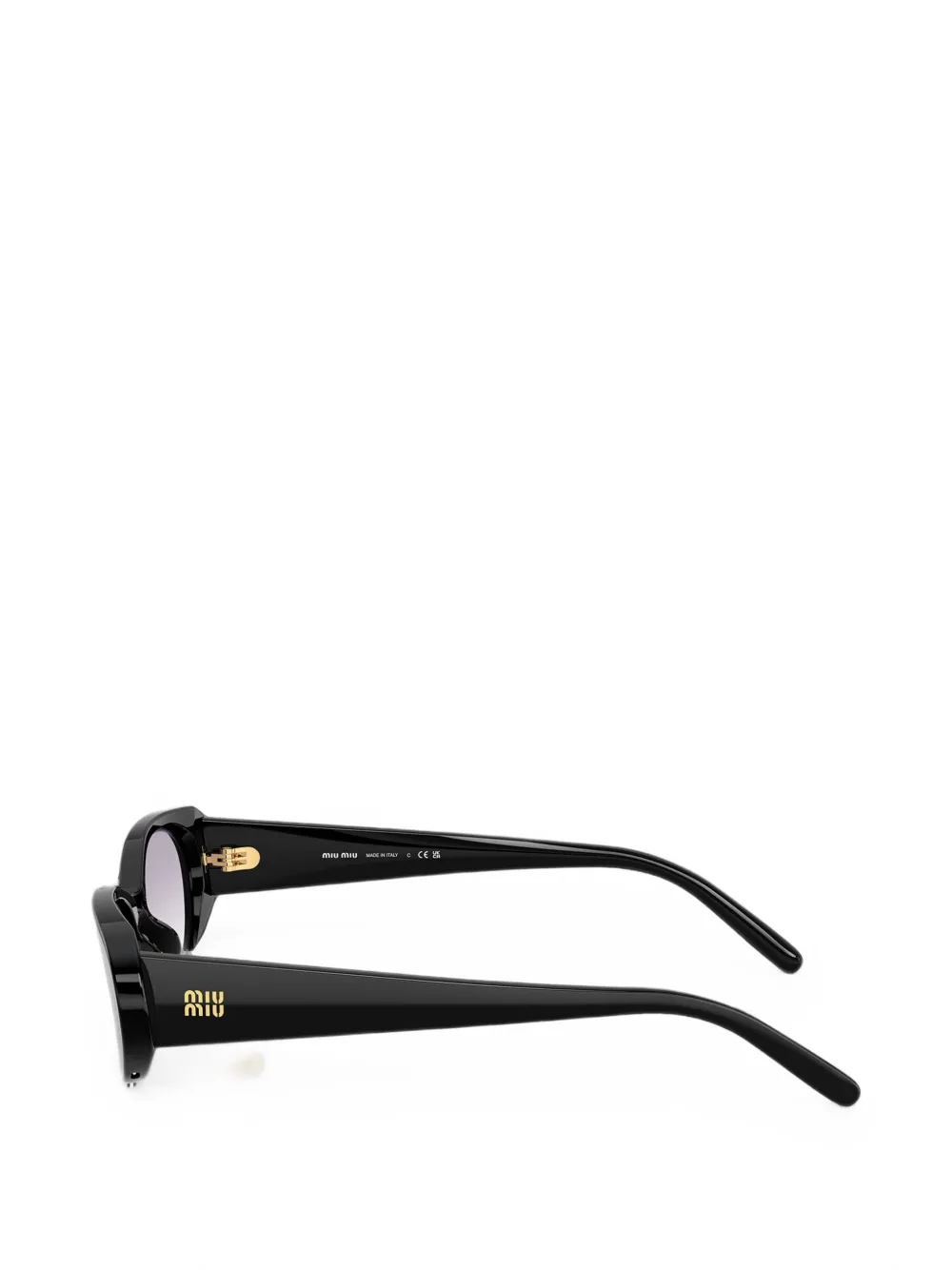 Miu Eyewear Vedette zonnebril Zwart