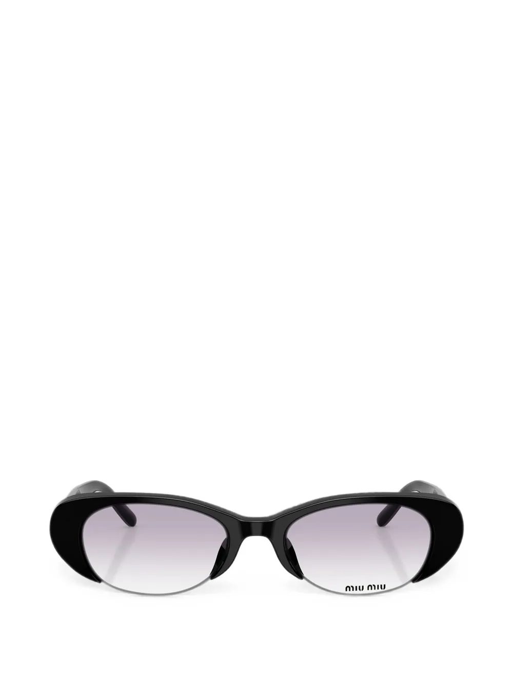 Miu Eyewear Vedette zonnebril Zwart