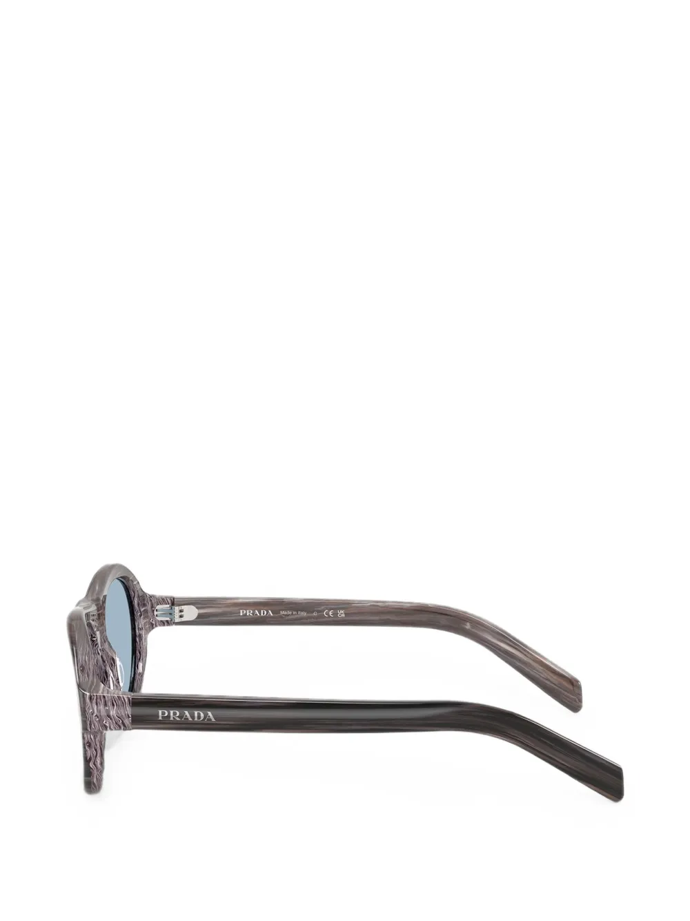 Prada Eyewear Zonnebril met geometrisch montuur Grijs