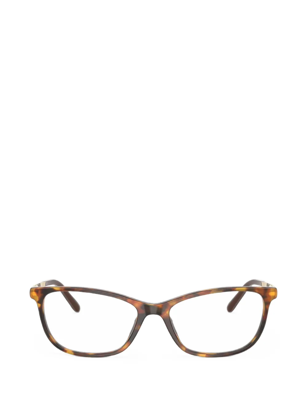 Miu Miu Eyewear Occhiali cat-eye con effetto tartarugato - Marrone