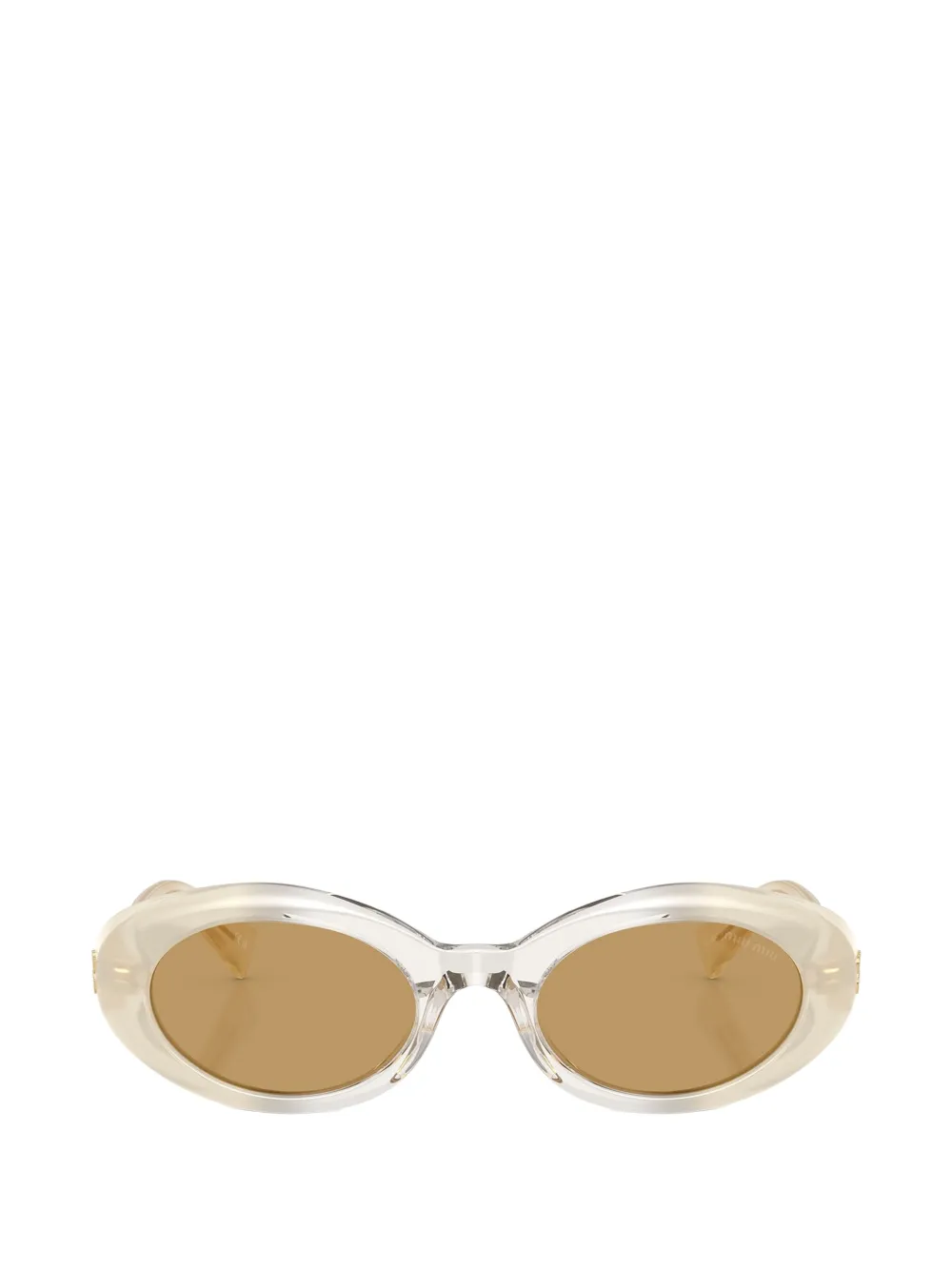Miu Eyewear Rêverie zonnebril Beige