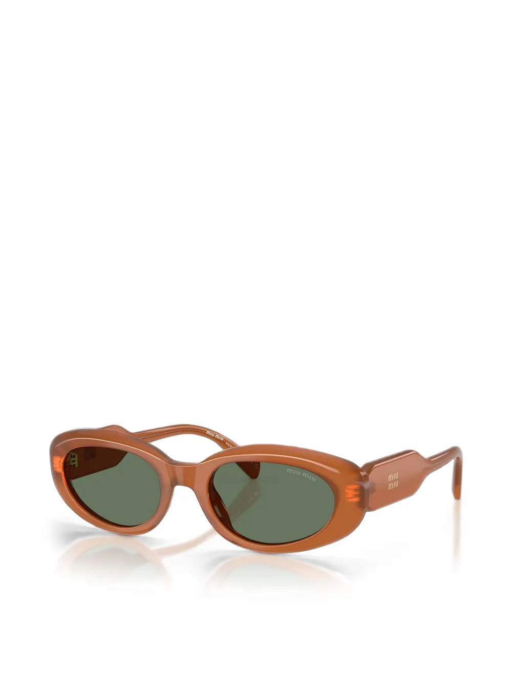 Miu Eyewear Ciel zonnebril Bruin