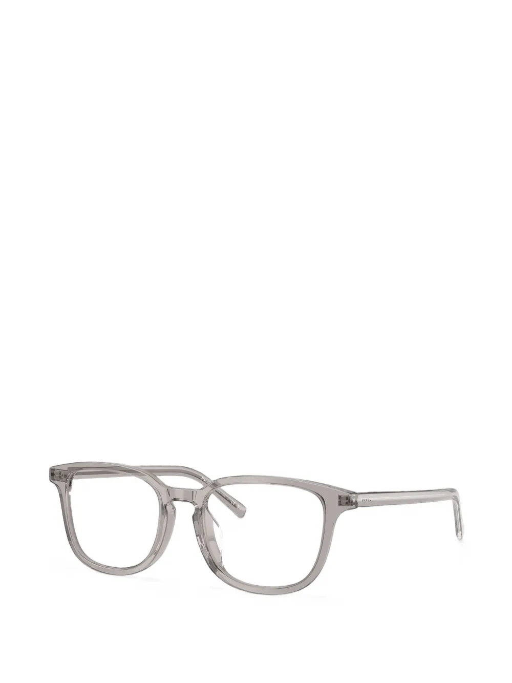 Prada Eyewear Bril met vierkant montuur Grijs