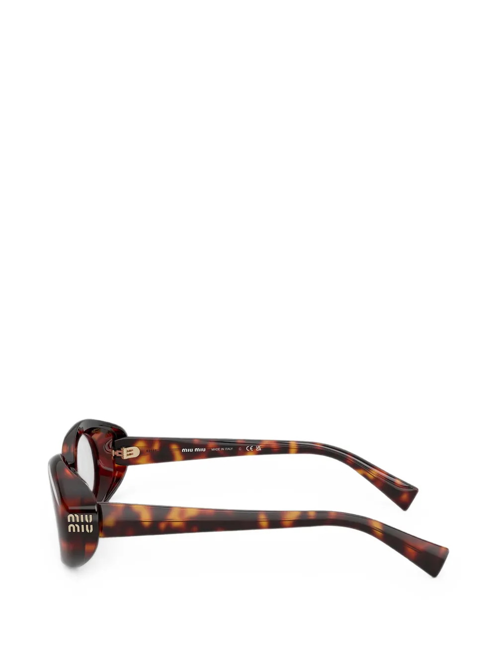 Miu Eyewear Rêverie zonnebril Bruin