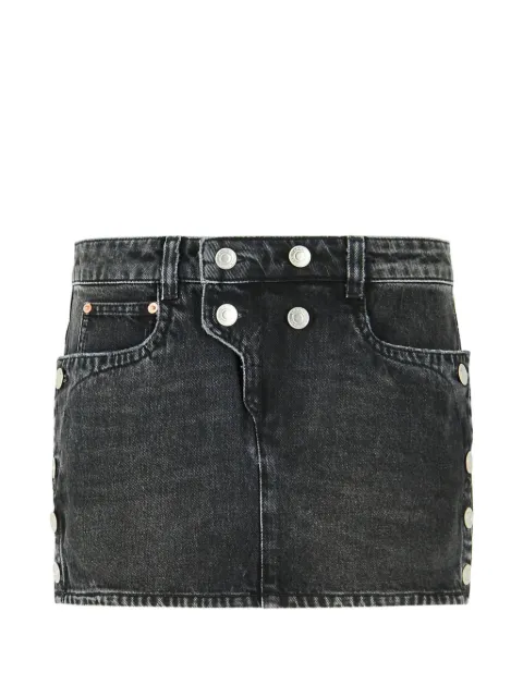 ISABEL MARANT Ralma button-side mini skirt