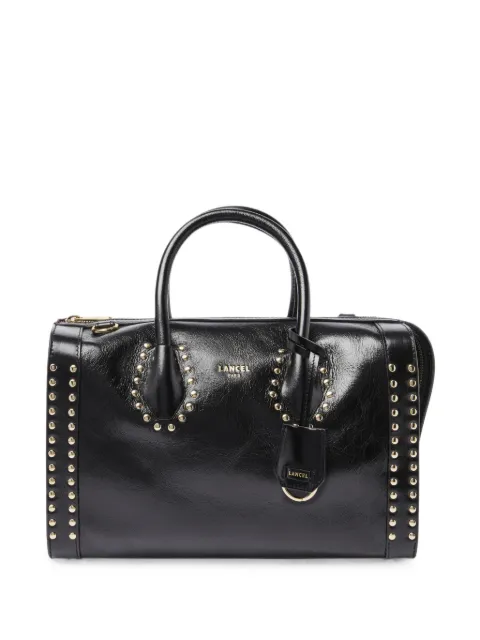 Lancel BCBG stud-embellished bowling bag