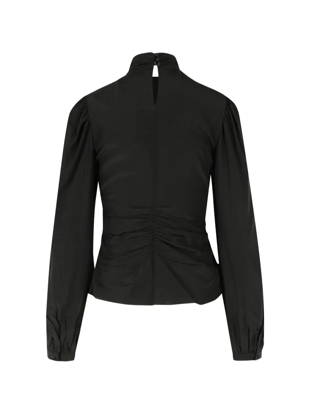 ISABEL MARANT Depsona zijden blouse Zwart