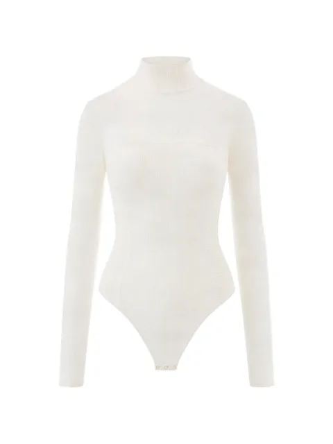 Elisabetta Franchi mesh-panel bodysuit