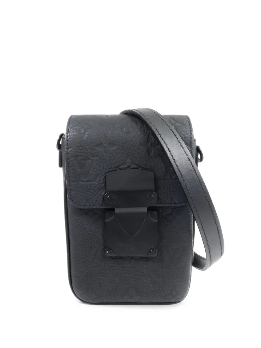 Louis Vuitton Pre-Owned Monogram Taurillon S-Lock Umhängetasche - Schwarz
