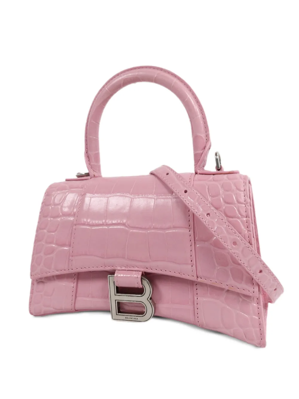 Balenciaga Pre-Owned XS Hourglass shoulder bag - Rosa