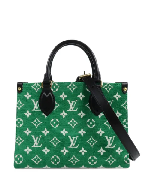 Louis Vuitton Pre-Owned Monogram Jacquard OnTheGo PM tote bag