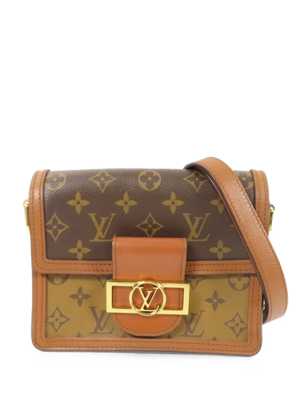 Louis Vuitton Pre-Owned Borsa a spalla Dauphine mini - Marrone