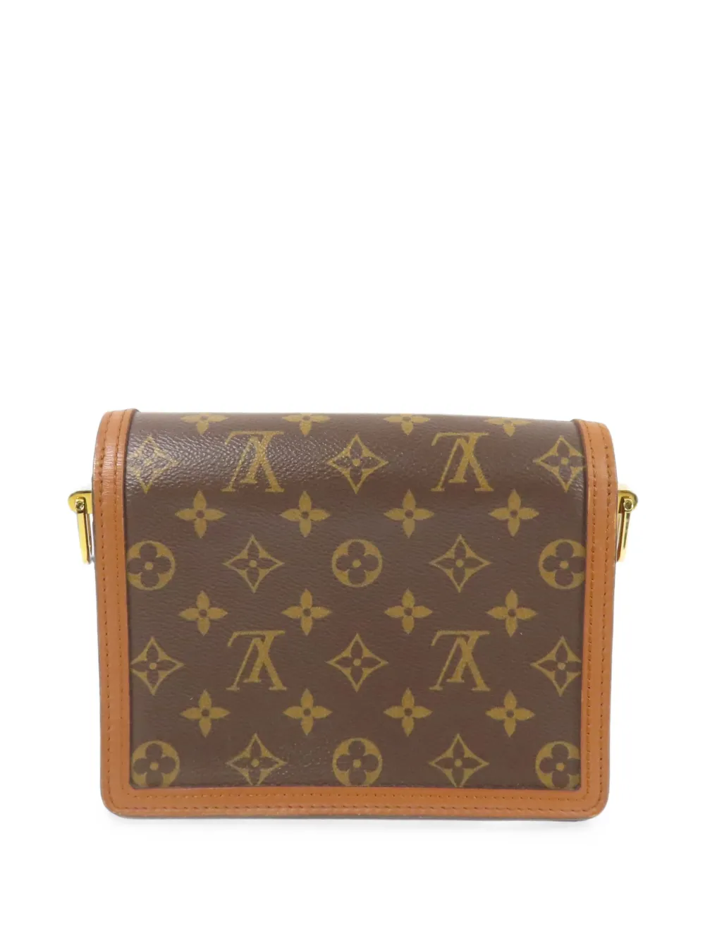 Louis Vuitton Pre-Owned Dauphine Monogram mini-schoudertas Bruin