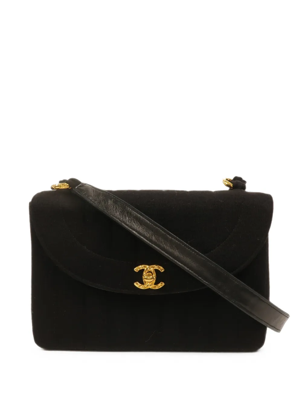 CHANEL Pre-Owned Mademoiselle quilted shoulder bag - Nero