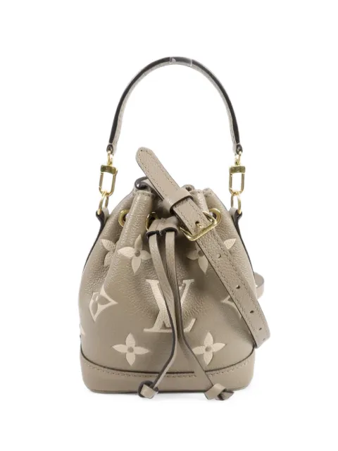 Louis Vuitton Pre-Owned Nano Noe monogram bucket bag