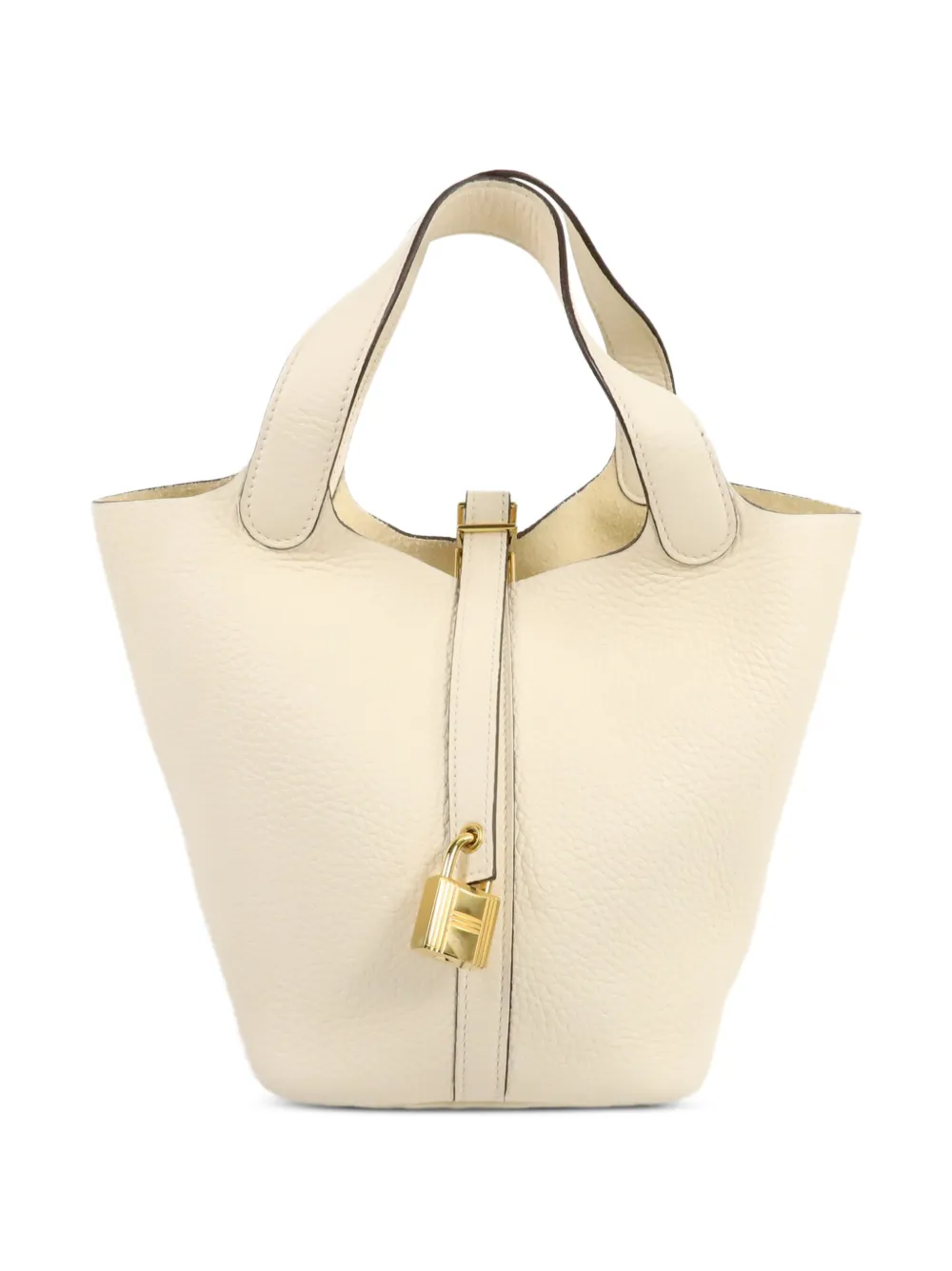 Hermès Pre-Owned Picotin leather tote bag - Toni neutri