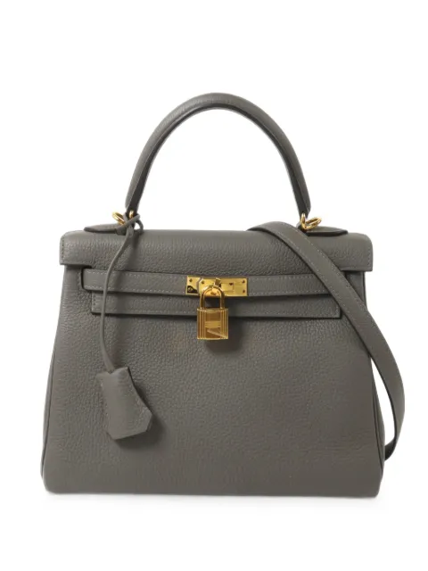 Hermès Pre-Owned 2022 25 Kelly togo tote bag