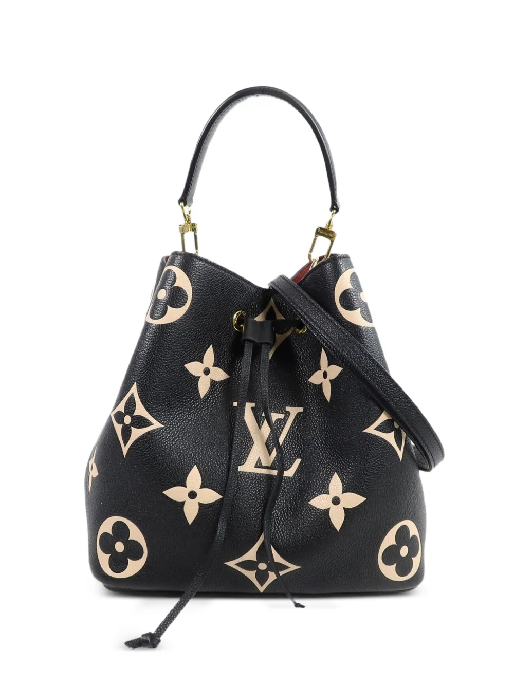 Louis Vuitton Pre-Owned sac porté épaule Neo Noe MM Monogram Empreinte - Noir