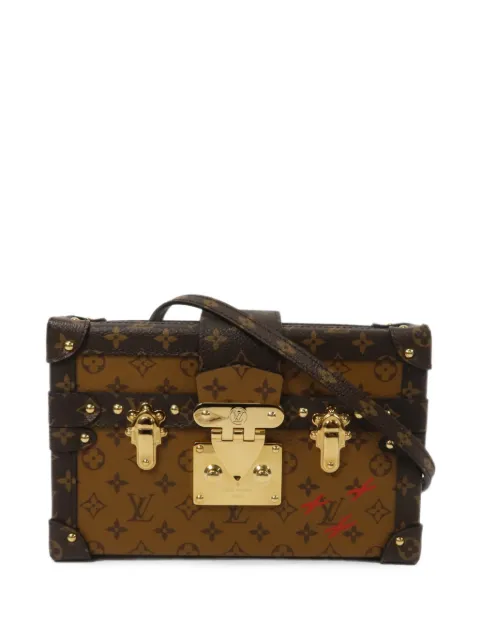 Louis Vuitton Pre-Owned petite Malle Monogram Reverse clutch bag
