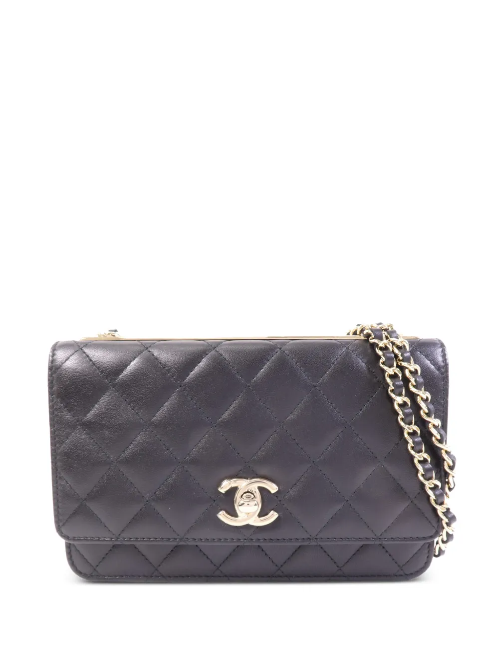 CHANEL Pre-Owned Trendy CC wallet on chain - Nero