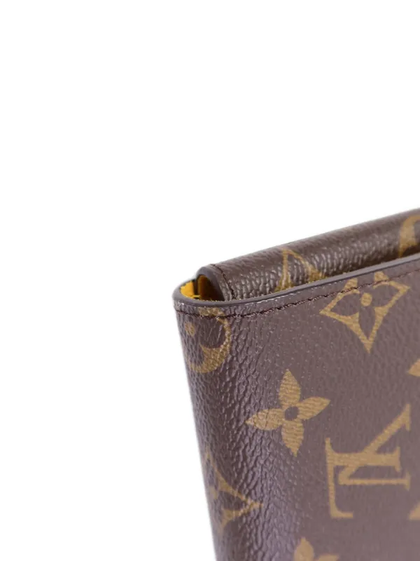 Louis Vuitton Pre-Owned Monogram Document Case | Brown | FARFETCH
