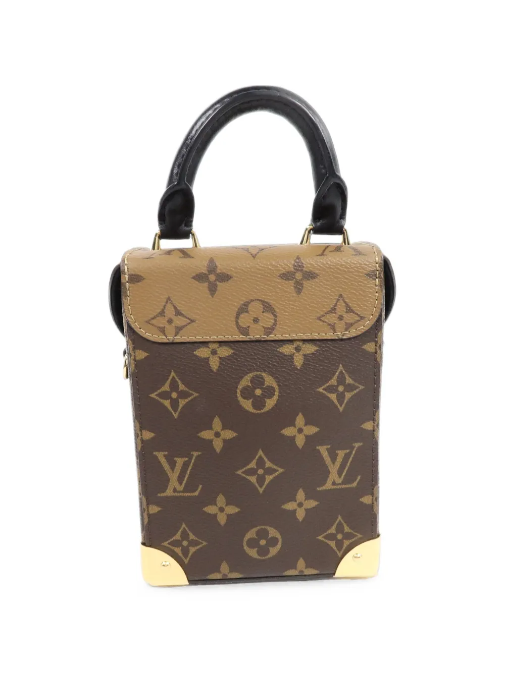 Louis Vuitton Pre-Owned Camera Box shopper met monogram Bruin