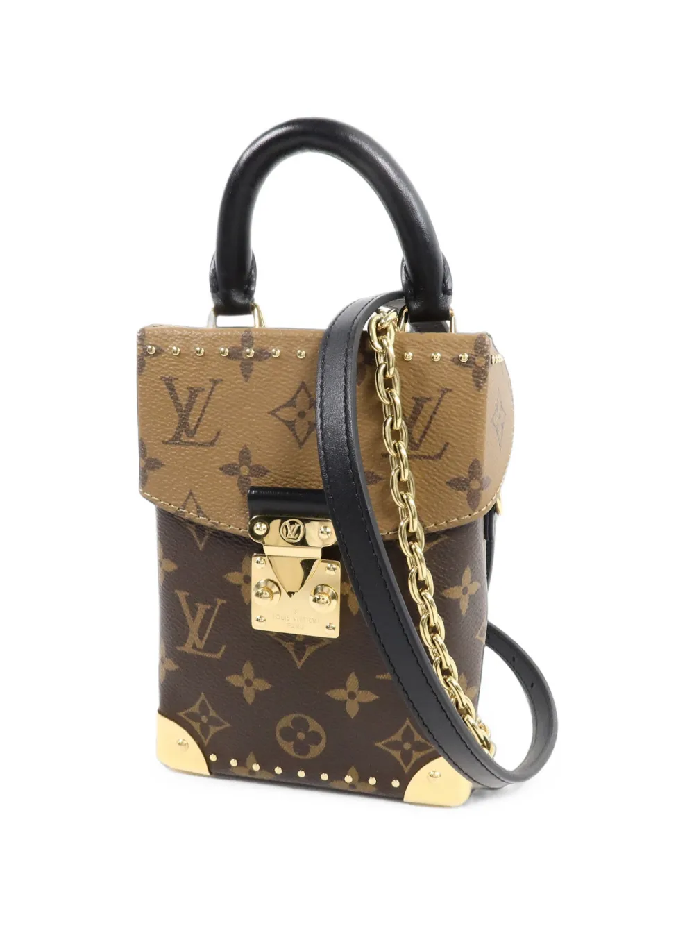 Louis Vuitton Pre-Owned Camera Box shopper met monogram Bruin