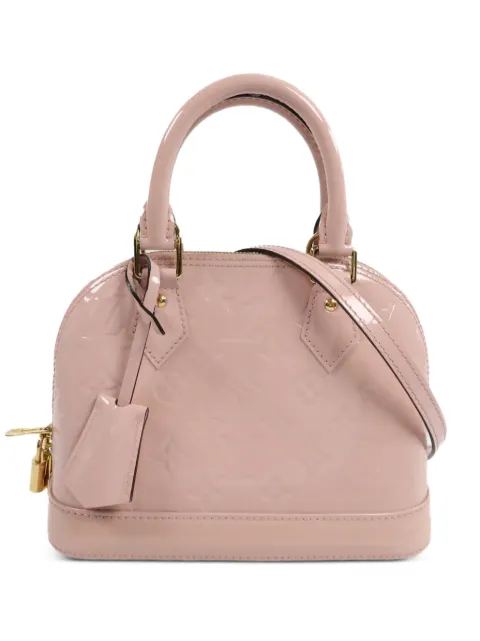 Louis Vuitton Pre-Owned Monogram Vernis Alma BB shoulder bag