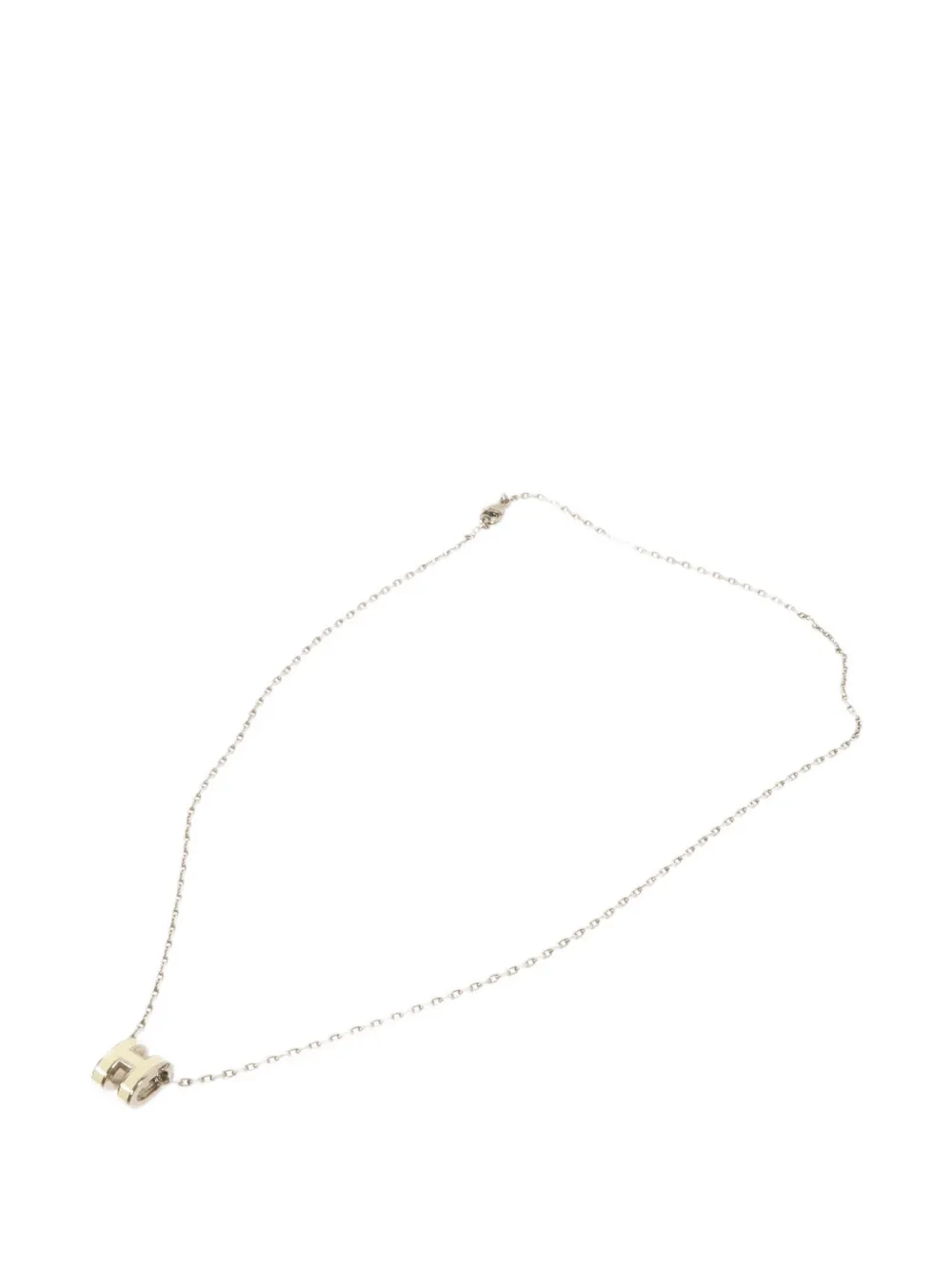 Hermès Pre-Owned Mini Pop H necklace - Argento