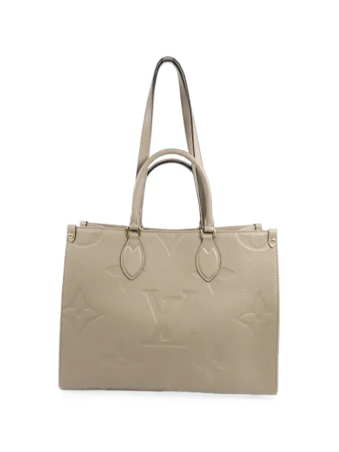 Louis Vuitton Pre-Owned On The Go MM Monogram Empreinte tote bag