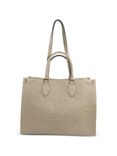 Louis Vuitton Pre-Owned On The Go MM Monogram Empreinte tote bag
