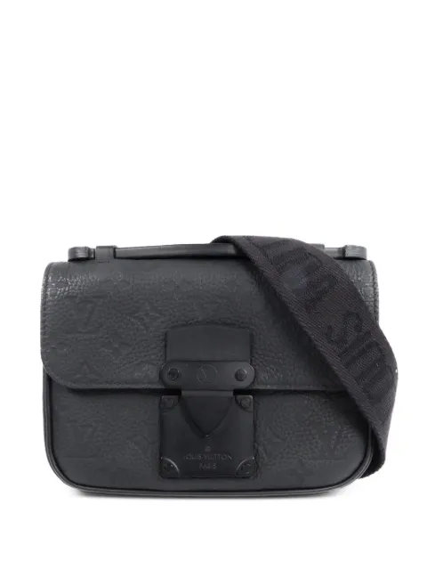 Louis Vuitton Pre-Owned S Lock Sling logo-plaque tote bag