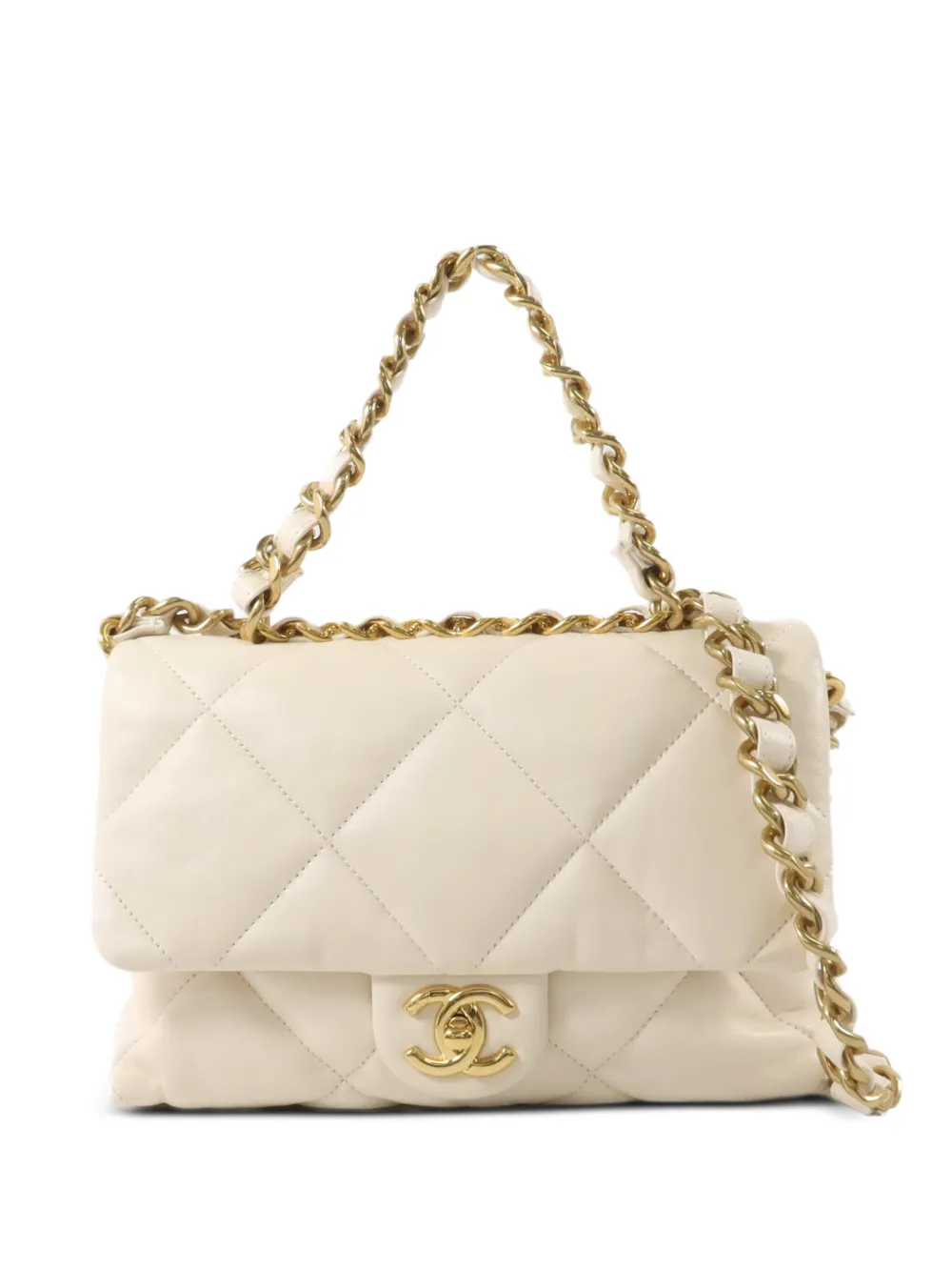 CHANEL Pre-Owned Chanel 19 tote bag - Toni neutri